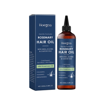Rosemary Hair Care Oil Nourishes, Strengthens, Smoothes And Improves Scalp Massage Treatment Essence - Korvel