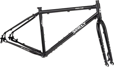 Surly Bridge Club Frameset - 27.5" Steel in Trevor's Closet Black, Large