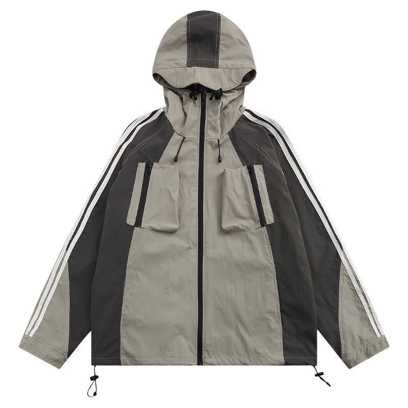Veste extérieure à capuche pour hommes Niche
