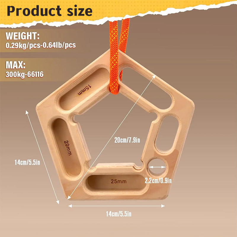 Climbing Pull-Up & Hangboard: Finger Strength Trainer