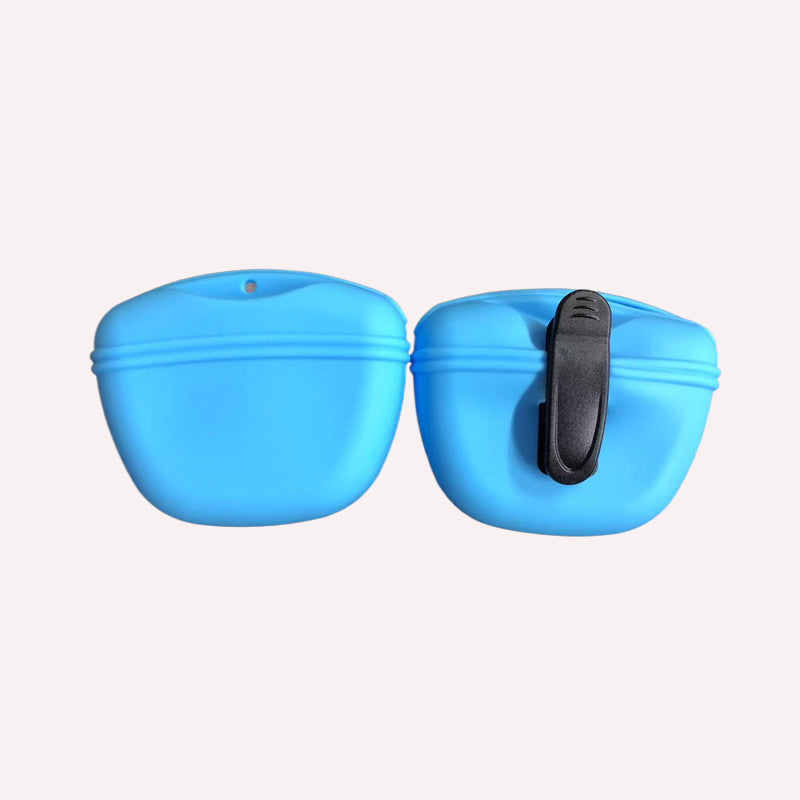 Silicone Pet Training Bag for Outdoor Use