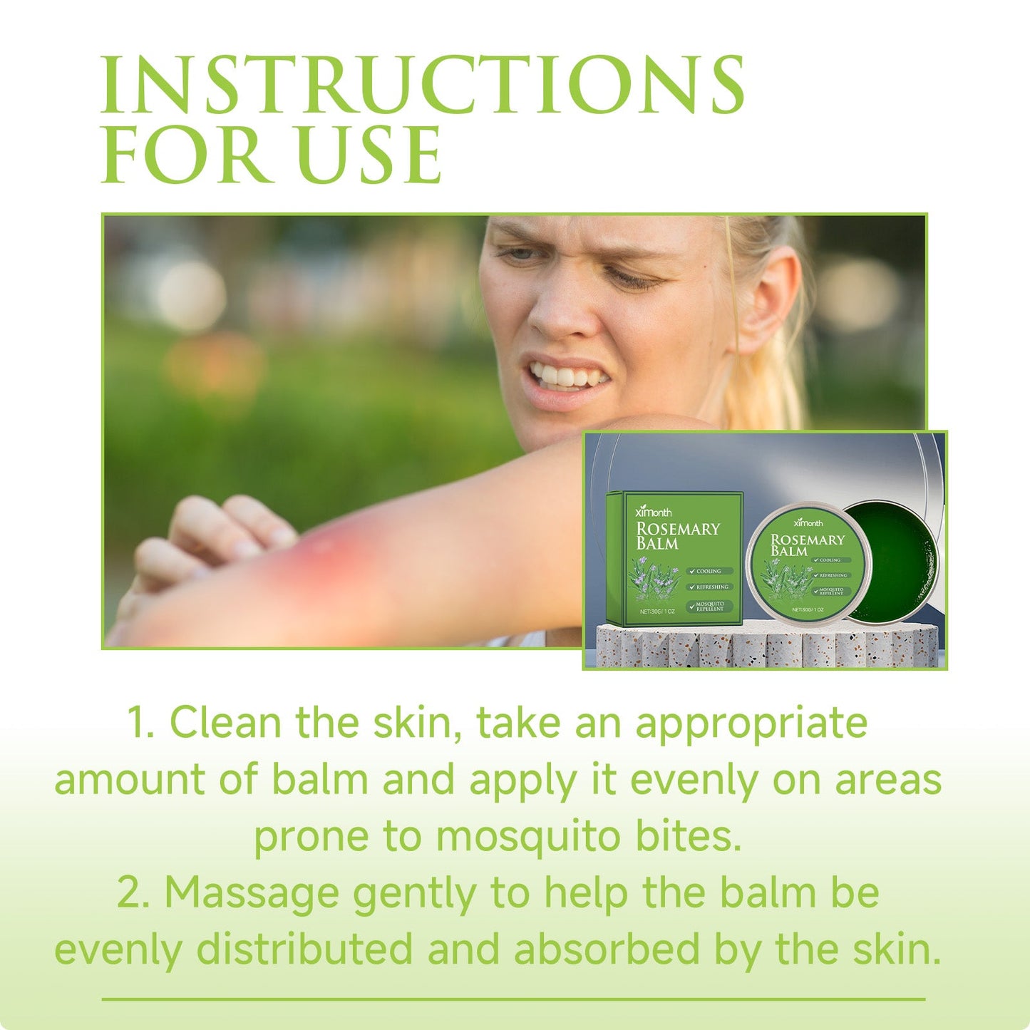 Wormwood Balm - Portable Skin Insect Repellent Cream