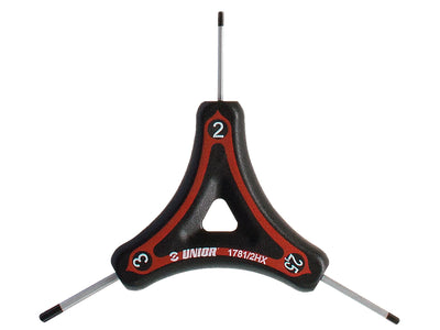Herramienta de Llave Allen en Y Unior de 2, 2.5, 3mm