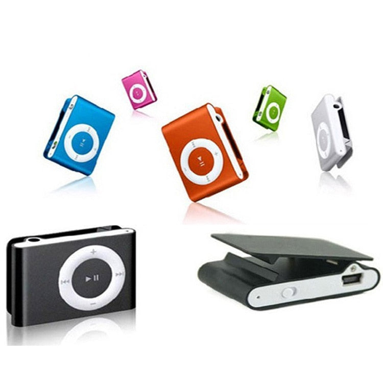 Portable Waterproof MP3 Player - Mini Clip Music Player