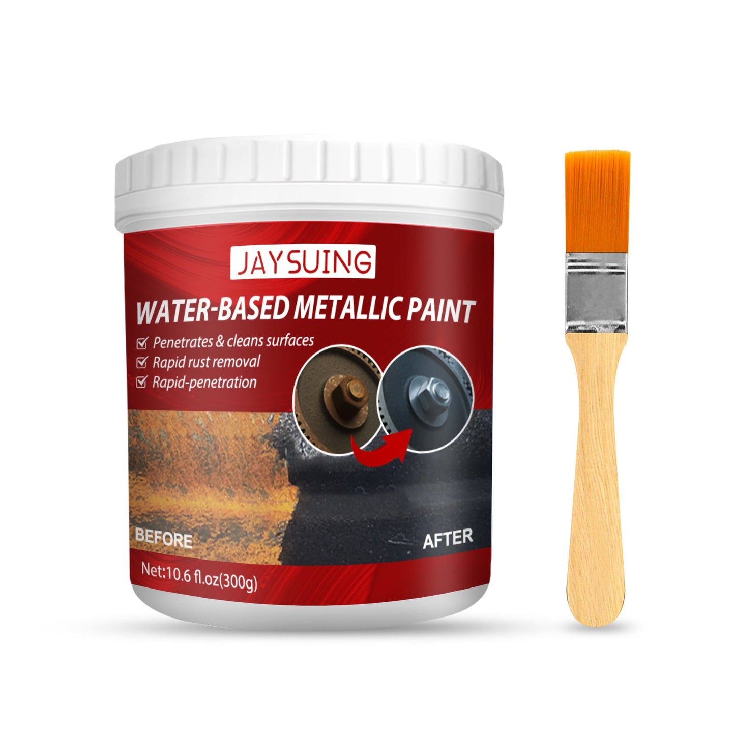 Rust Free Primer, Metallic Paint Rust Resistant Radiator Anticorrosion Conversion Reconditioning Coat Primer Conversion Agent - Korvel