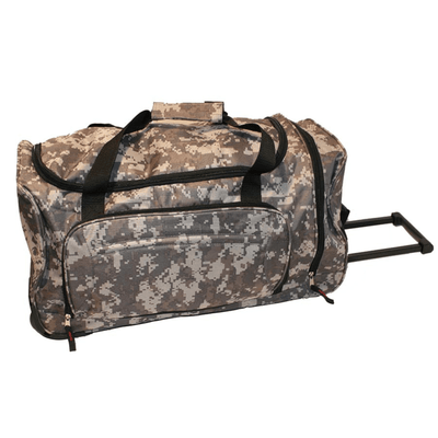 WSK Tactical Survival Bag with Wheels for Emergency Gear - Korvel