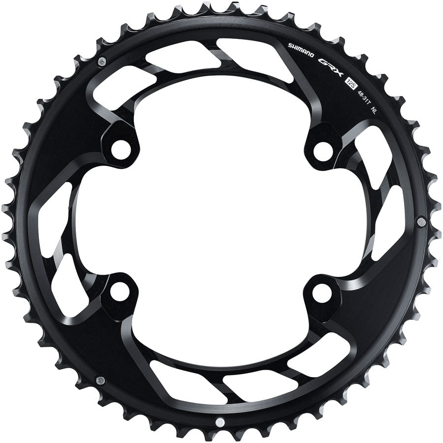 Chaîne Shimano GRX FC-RX820-2 - Anneau extérieur de 48t 110 BCD