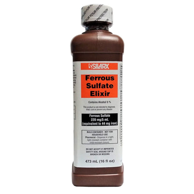 Ferrous Sulfate Oral Elixir - 220mg/5ml - 473ml