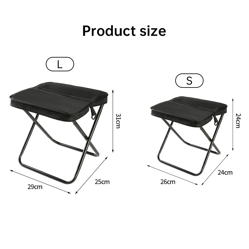 Premium Portable Folding Stool for Outdoor Comfort