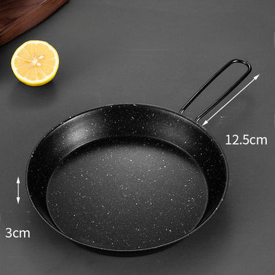 Stainless steel folding handle frying pan outdoor non stick folding fry pan frying pan - Korvel