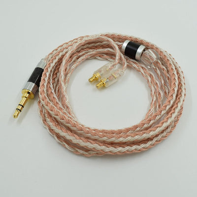 16 core silver plated headphone cable ls50 ls70 ls200 e50 A2DC suitable for upgrading iron triangle headphones - Korvel