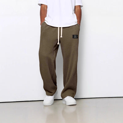 Pantalons de survêtement décontractés pour hommes à coupe ample pour le printemps et l'automne