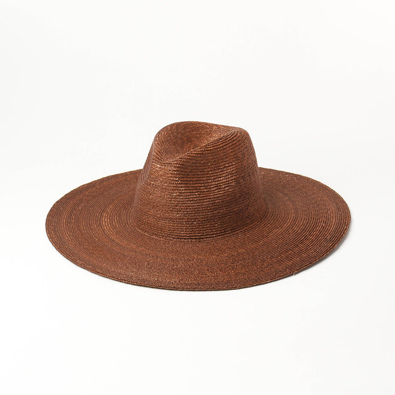 Premium Outdoor Sun Protection Beach Straw Hat