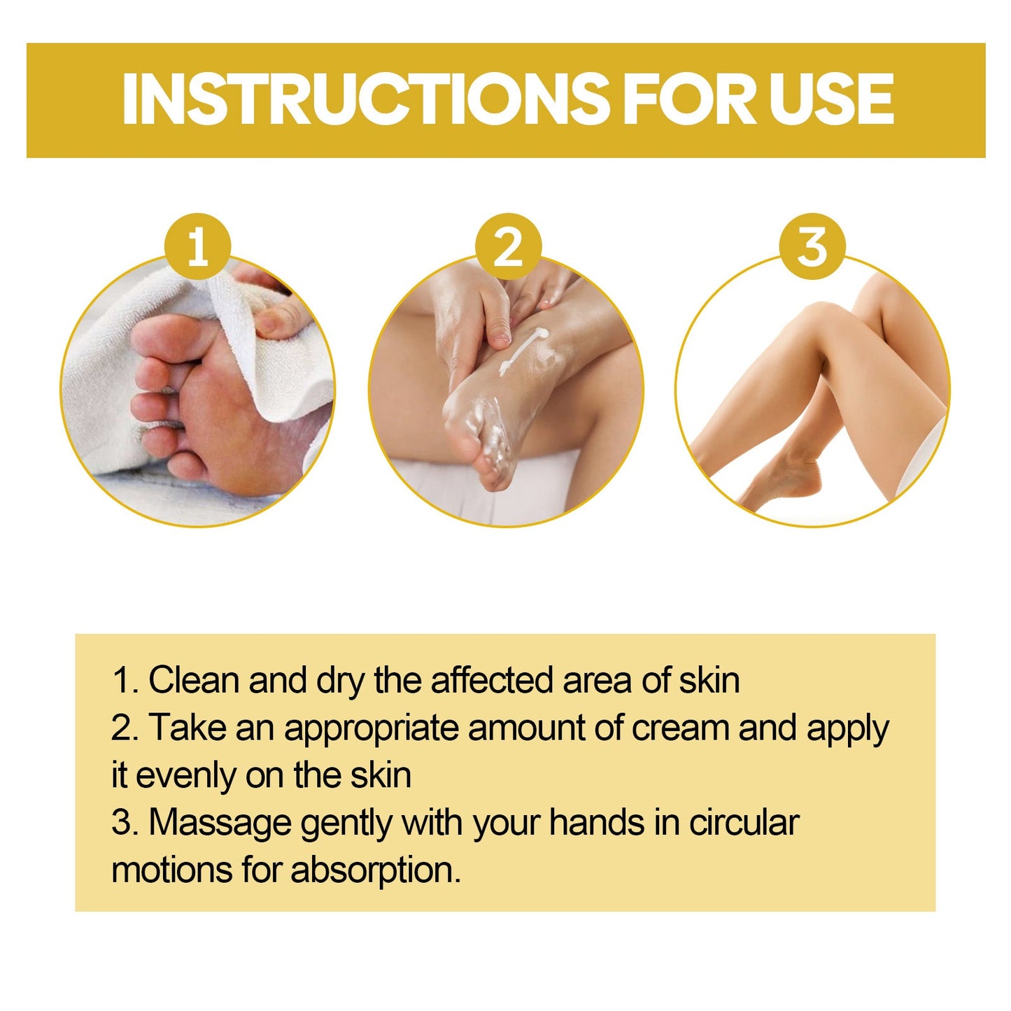 Premium Bee Venom Leg Care Cream for Skin Moisturization