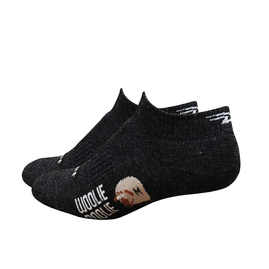 Calcetines DeFeet Woolie Boolie 1" - Charcoal S
