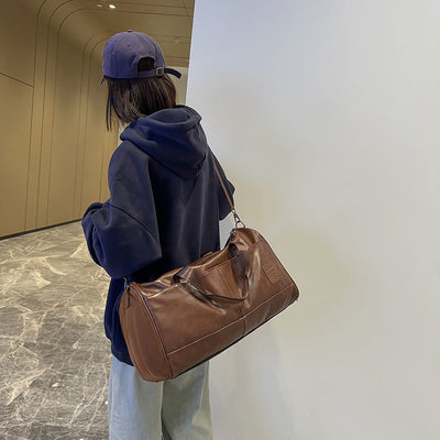 Sac à bandoulière rétro pour hommes à haute capacité