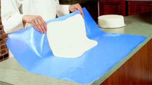 Ateco Non-Stick Silicone Baking Work Mat with Measurements