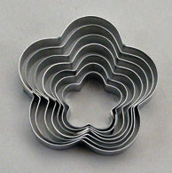 Blossom Cutter Set - 7 Piece Stainless Steel Set
