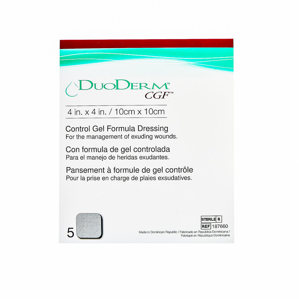 DuoDERM® CGF® Pansement Hydrocolloïde Stérile - 4" x 4"