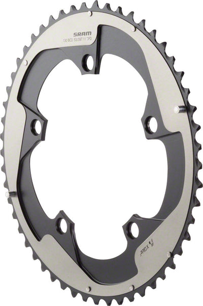 SRAM Red 22 53T Chainring - Gris, 130mm BCD