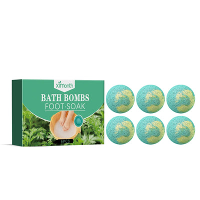 Foot Bath Ball, Moisturizing, Repairing, Anti-Cracking, Peeling, Cleaning, Relieving Physical Discomfort, Dispelling Cold And Dampness - Korvel