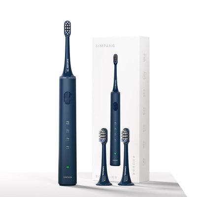 Smart Sonic Electric Toothbrush Soft Bristles Wireless Charging Adult Gift Box - Korvel