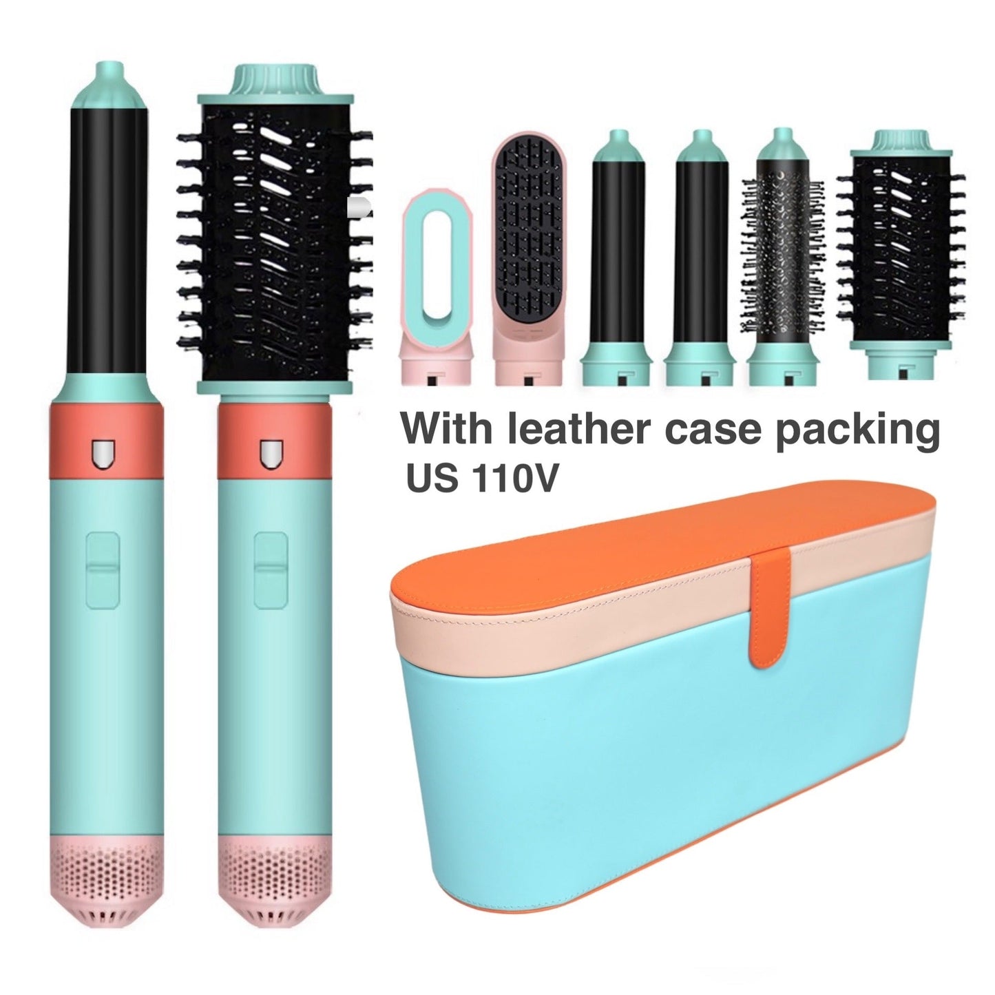 6 In 1 Multi Styler New Design Hair Dryer For Hair 6 in 1 hair styler With Curling Barrel Hot Air Brush Styling Tool MultiStyler - Korvel