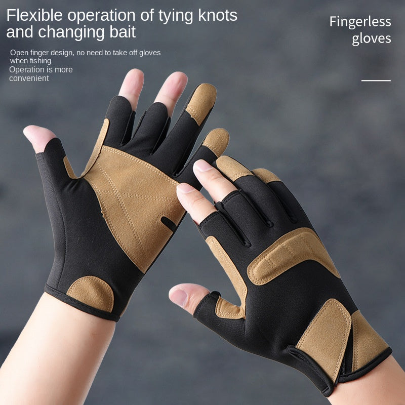 Guantes de Pesca de Grado Profesional - Impermeables y Antideslizantes