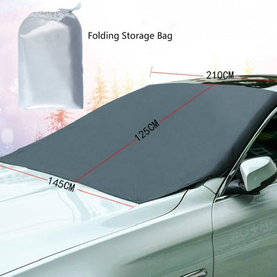 Automobile Magnetic Sunshade Cover Car Windshield Snow Sun Shade Waterproof Protector Cover Car Front Windscreen Cover - Korvel