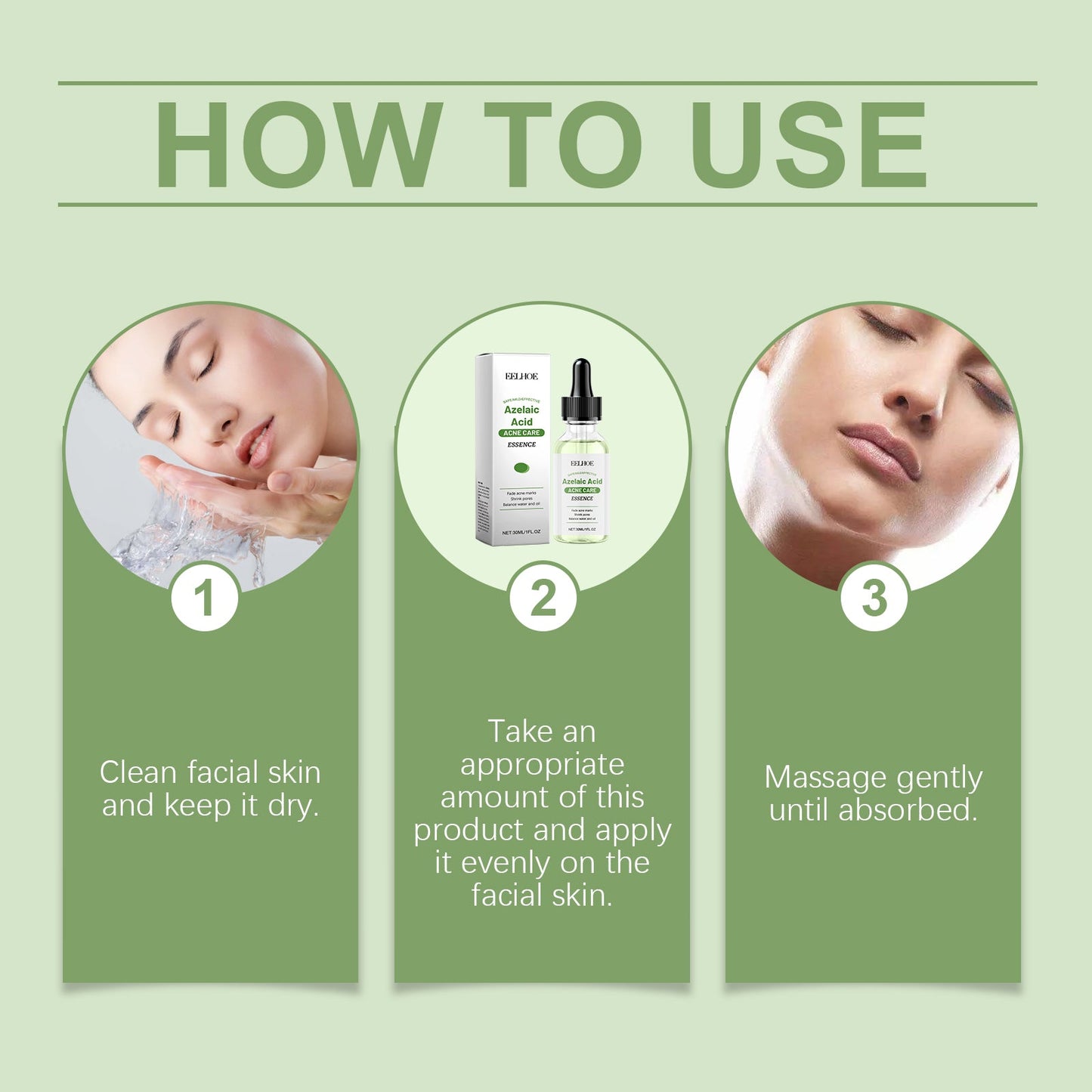 Azelaic Acid Facial Essence Moisturizes And Improves The Skin For Blackheads And Acne - Korvel