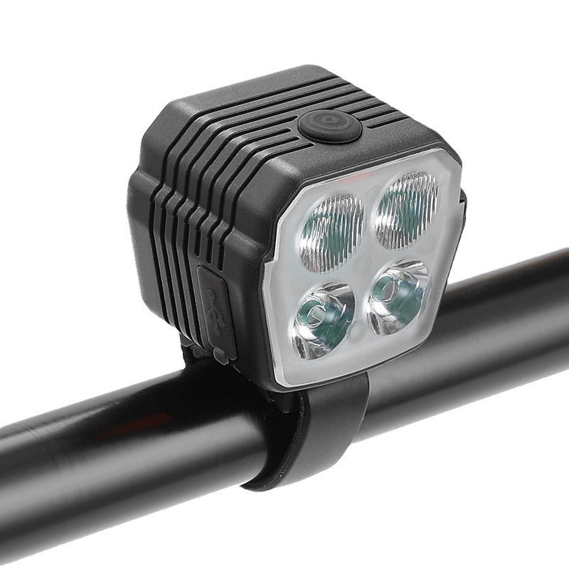 2-in-1 Bike Horn and High-Intensity Headlight