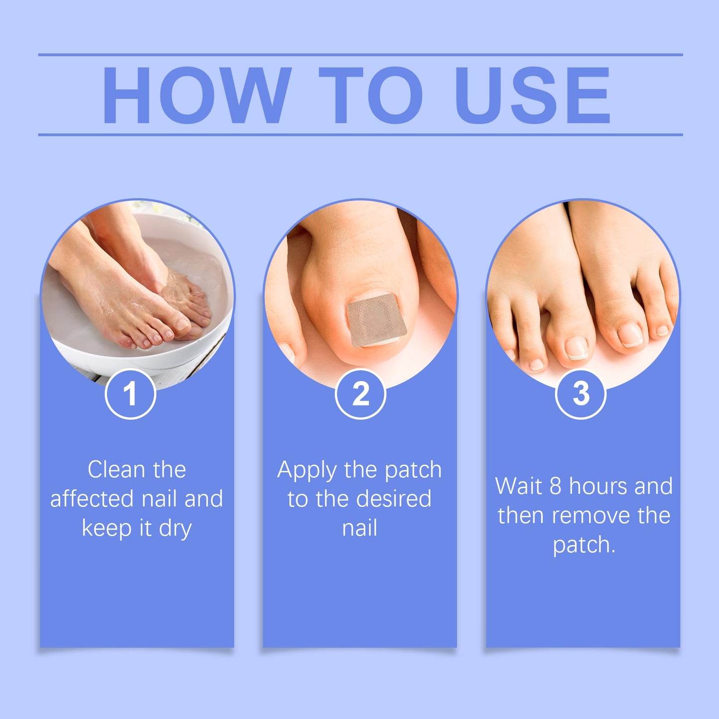 Nail Care Patches Gently Repair Nails For Easy Daily Cleaning With Simple Care Patches - Korvel