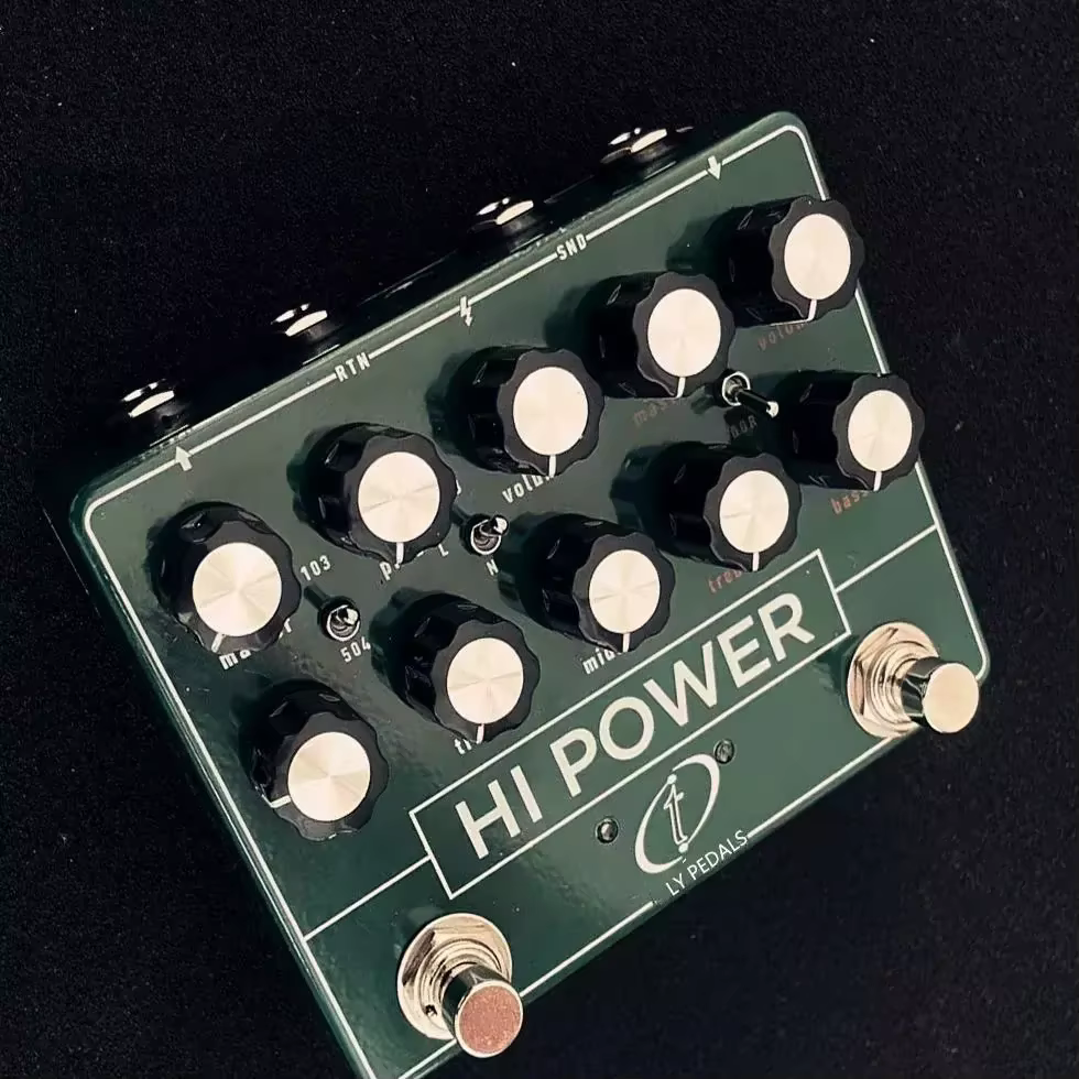 Rock single-effect pedal, Pink Floyd tone, HIPOWER overdrive and distortion single-effect pedal - Korvel