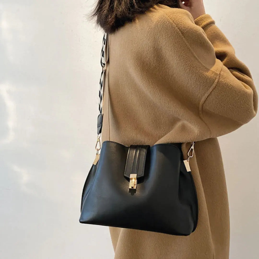 Bolso de Hombro a Cuadros Chic