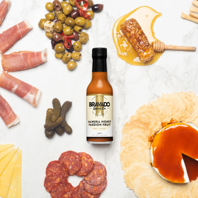 Passion Fruit & Mānuka Honey Hot Sauce – Sweet Heat with Ghost Pepper