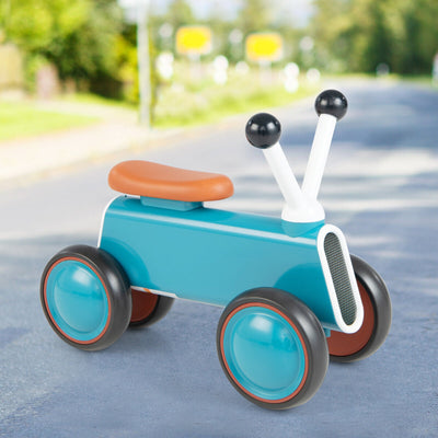 4 Wheels Baby Balance Bike - Blue