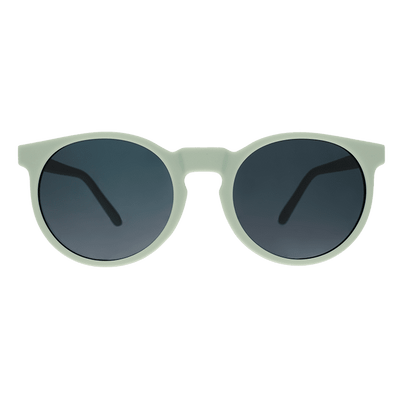 Sage Green Circle G Polarized Sunglasses for Plant Lovers - Korvel