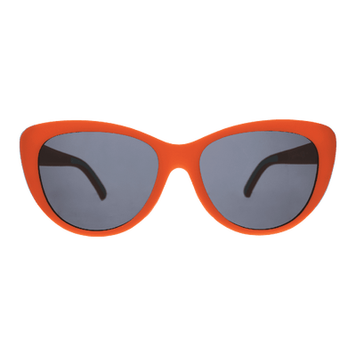 Vibrant Orange Glam G Polarized Sunglasses - Cherry Stem Style - Korvel