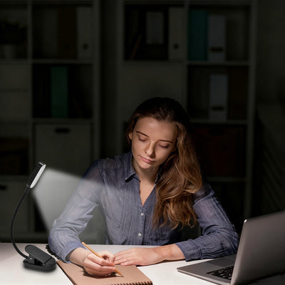 Stepless Dimming LED Desk Lamp for Reading and Study