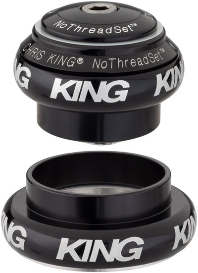 Chris King NoThreadSet Headset - 1-1/8 to 1.25" - Black