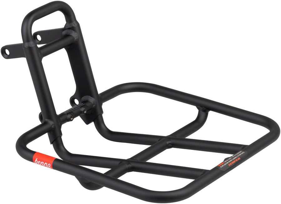 Benno Sport Front Tray Rack - Versatile Black Accessory