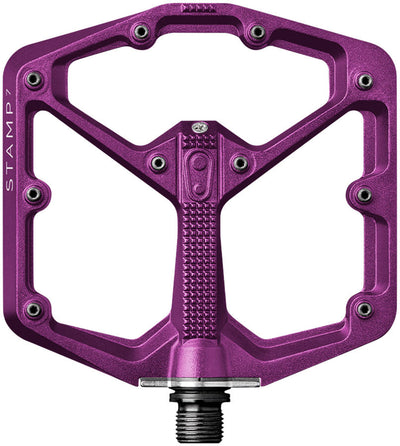 Pedales de Plataforma de Aluminio Crankbrothers Stamp 7 Morado - Grande