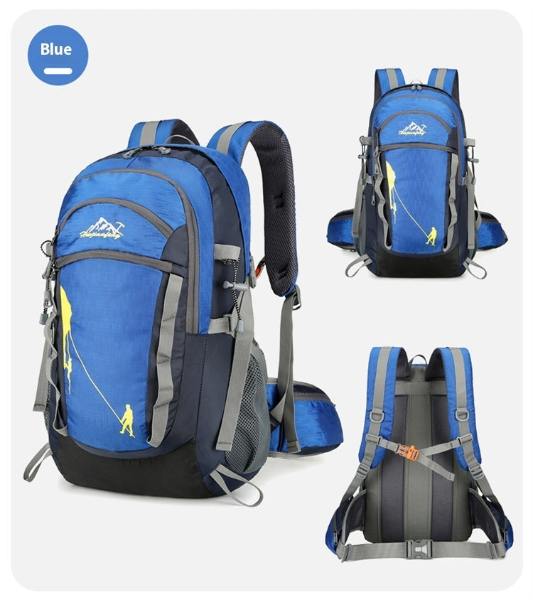 Premium Nylon Outdoor Multi-functional Hiking Backpack