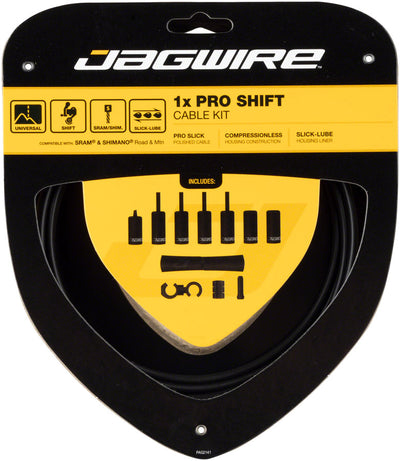 Jagwire 1x Pro Shift Kit for SRAM/Shimano - Stealth Black
