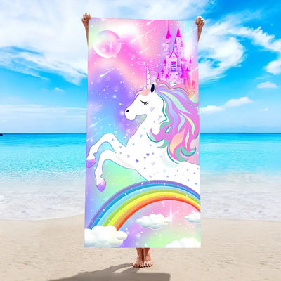 Quick-Drying Double-Sided Microfiber Beach Towel