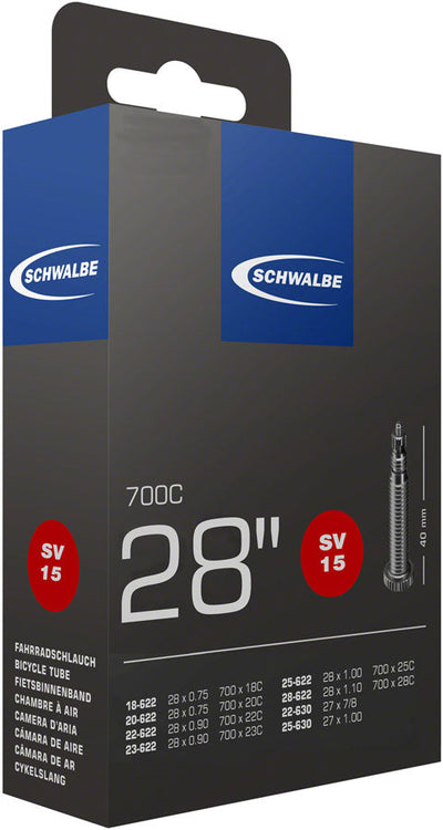Schwalbe Standard Tube - 700 x 18 - 28mm Presta Valve