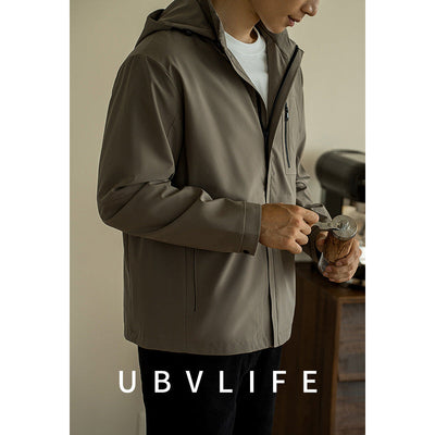 Men's Lightweight Quick-Drying Waterproof Fall Jacket