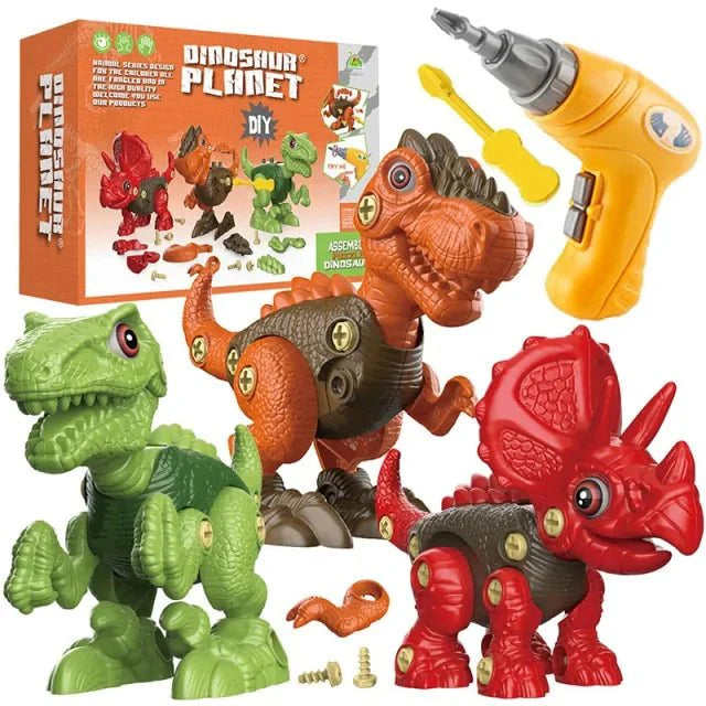 3D Creative Dinosaur Construction Puzzle Set