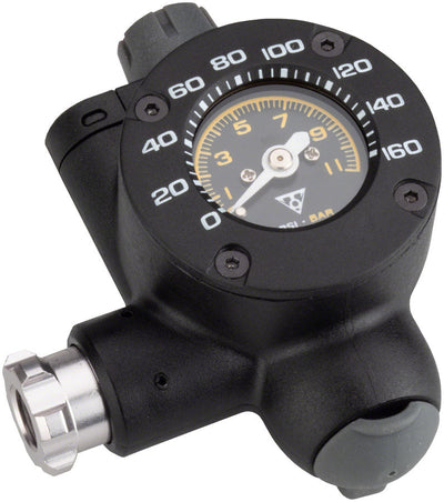 Inflateur CO2 Topeak Airbooster G2 avec manomètre - Noir