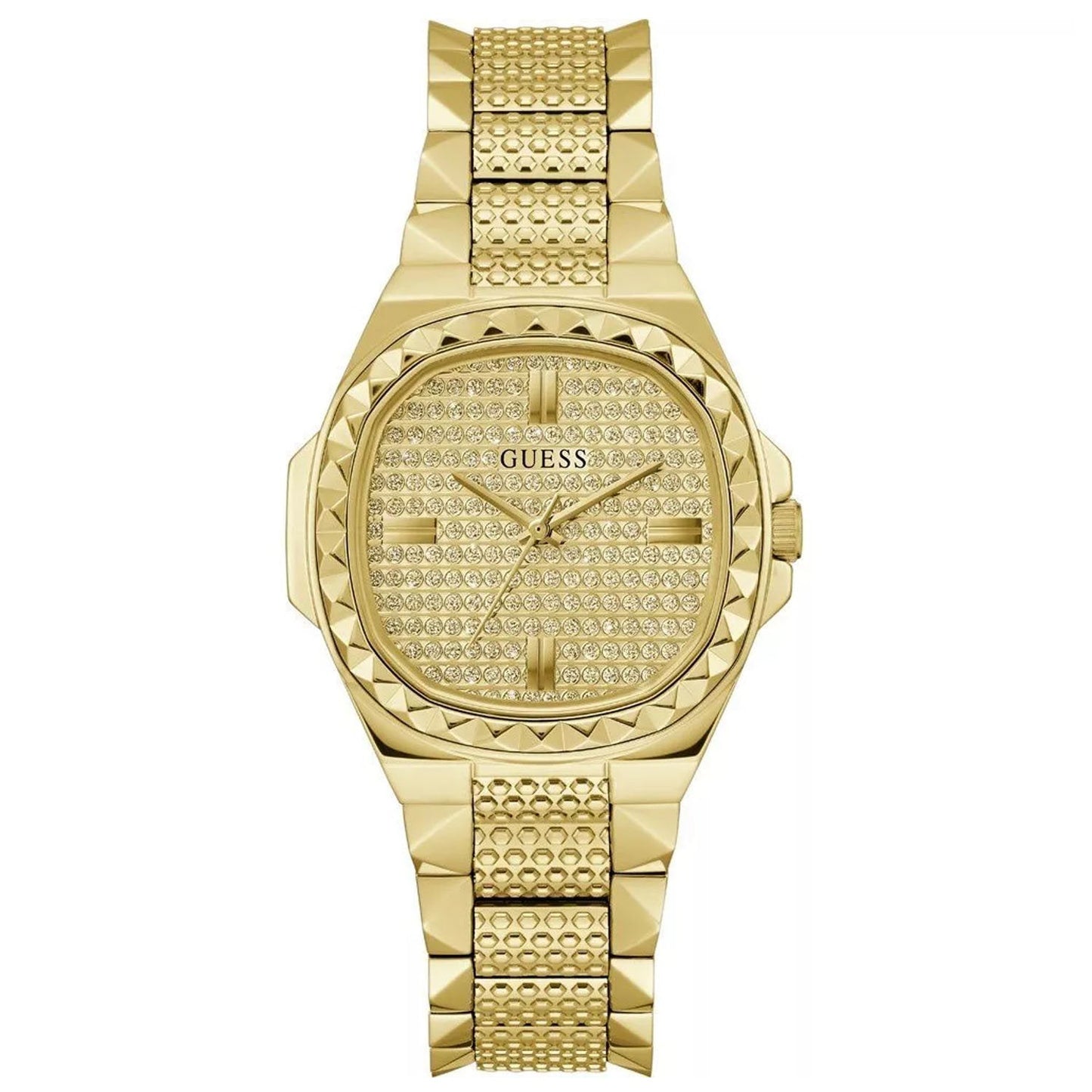 Reloj Analógico de Tonos Dorados Rebellious para Mujer de Guess